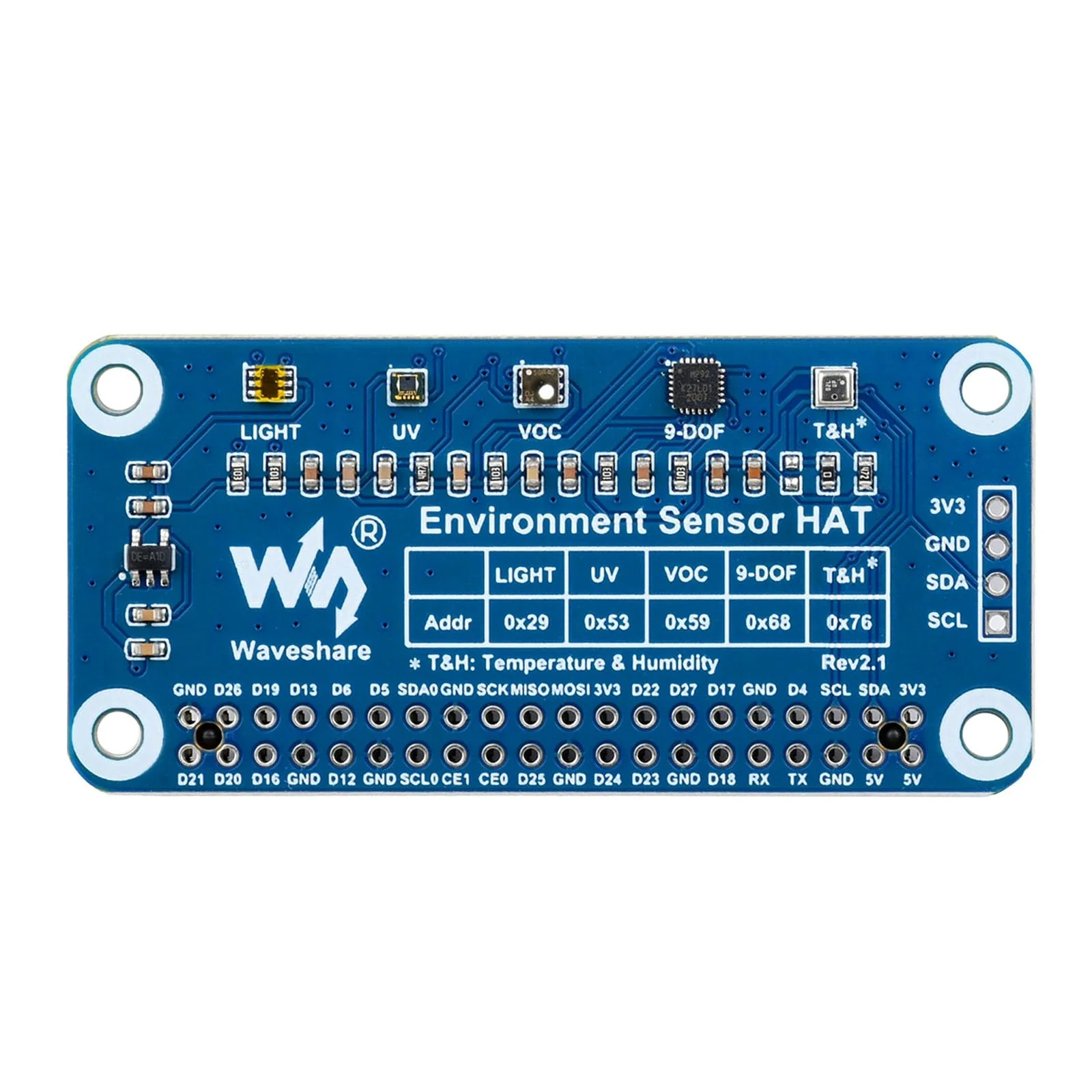 Environment Sensor HAT for Raspberry Pi - Image 3