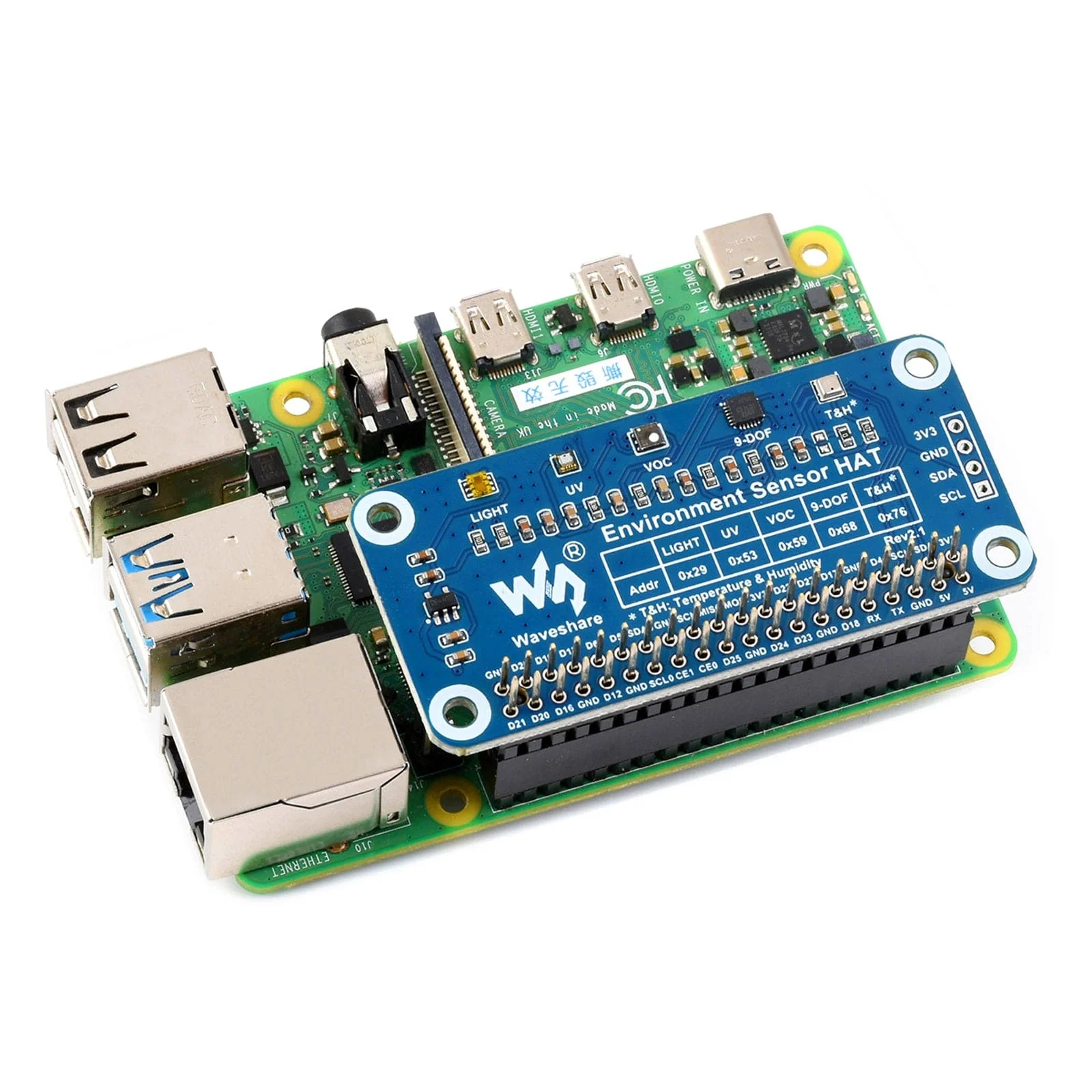 Environment Sensor HAT for Raspberry Pi - Image 5