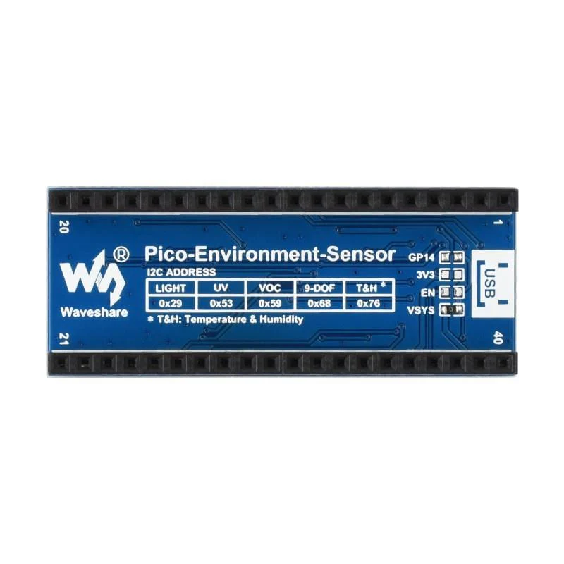 Environment Sensor Module for Raspberry Pi Pico - Image 5