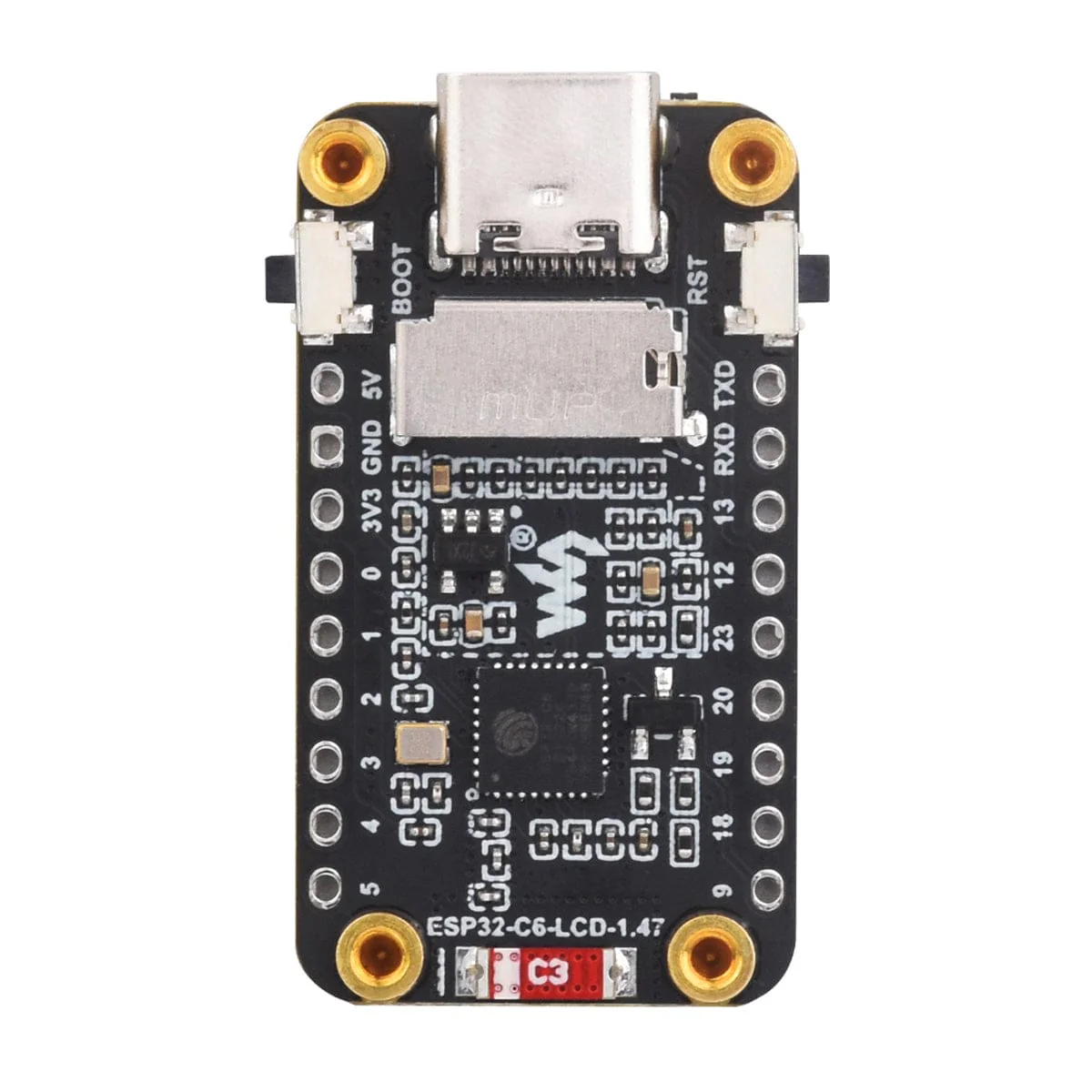 ESP32-C6 Development Board with 1.47" LCD Display (172 x 320) - Image 4