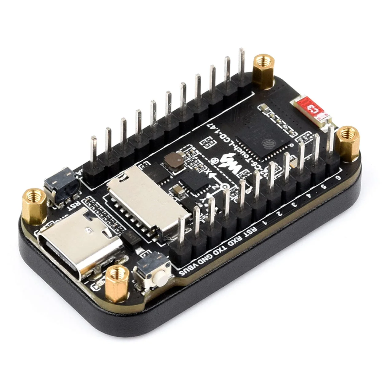 ESP32-C6 1.47" Touch Display Dev Board with IMU and SD Slot - Image 8