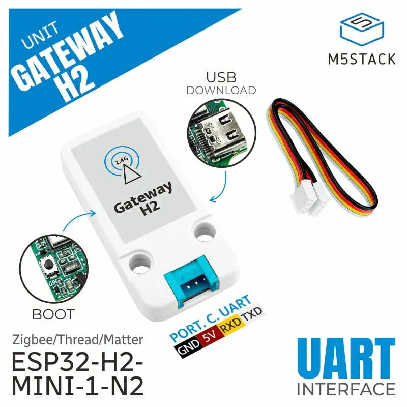 ESP32-H2 Thread/Zigbee Gateway Unit - Image 2