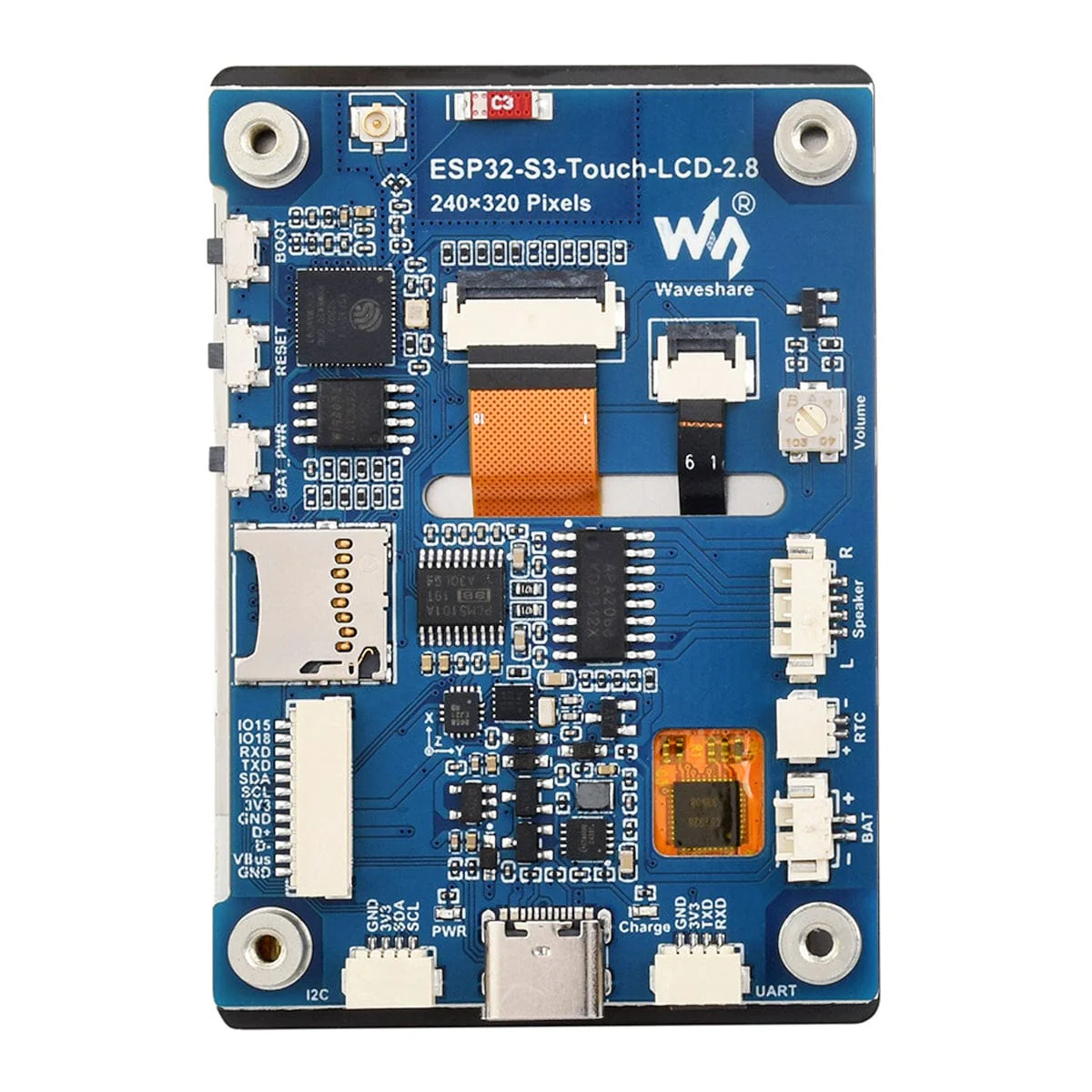 ESP32-S3 Development Board with 2.8" IPS Capacitive Touch Display (240 x 320) - Image 4