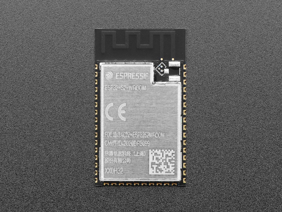 ESP32-S2 WROOM Module with PCB Antenna - 4 MB flash and no PSRAM (4MB Flash) - Image 2