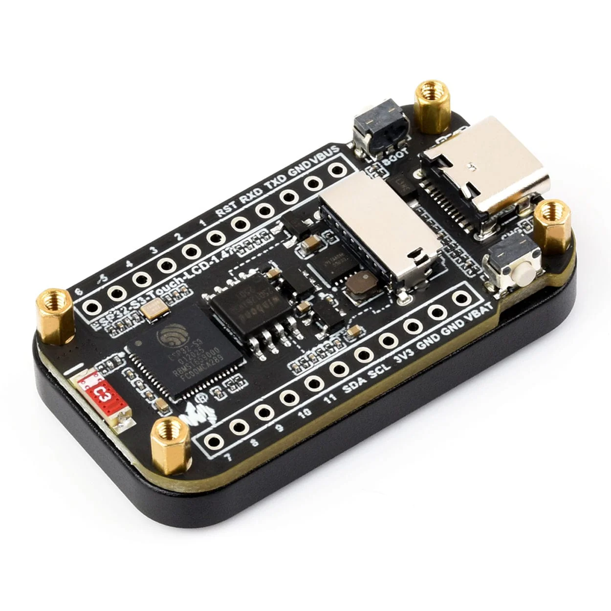 ESP32-S3 1.47" Touch Display Dev Board with SD Slot - Image 3