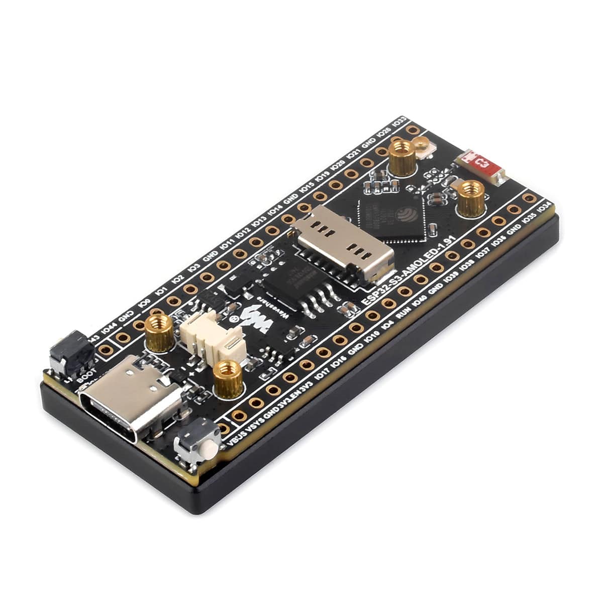 ESP32-S3 Development Board with 1.91" AMOLED Display (240 x 536) - Image 2