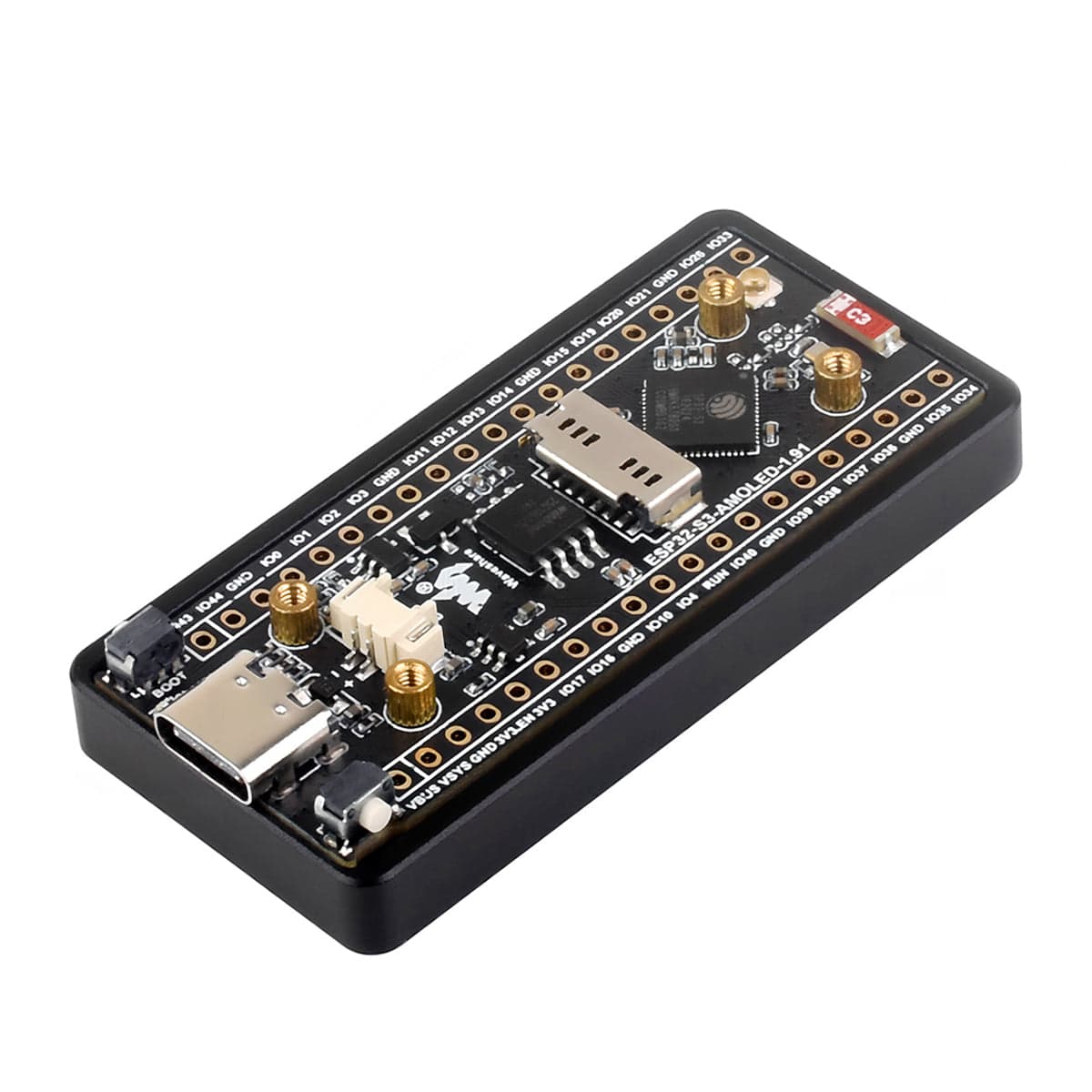 ESP32-S3 Development Board with 1.91" AMOLED Display (240 x 536) - Image 6