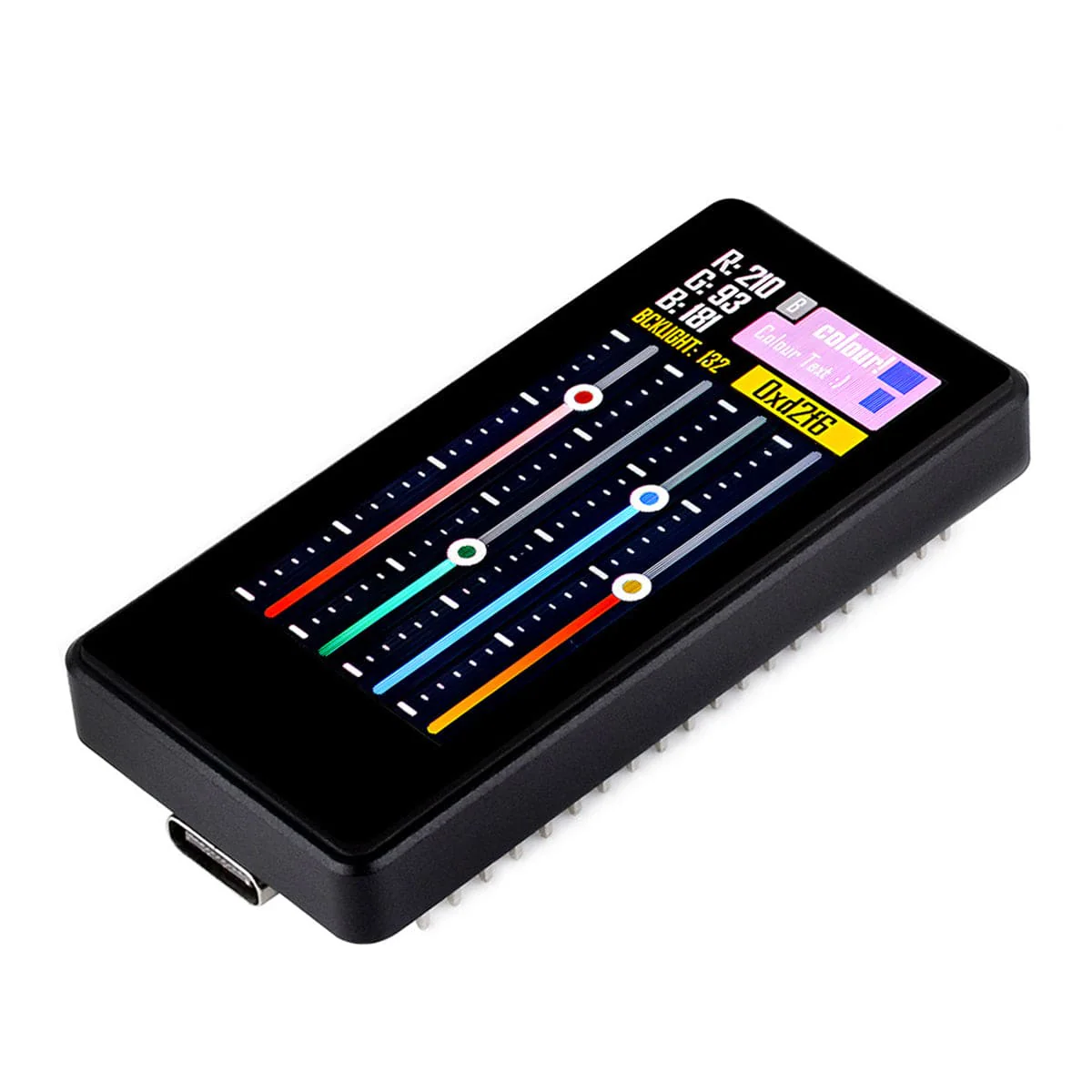 ESP32-S3 Development Board with 1.91" AMOLED Display (240 x 536) - Image 7