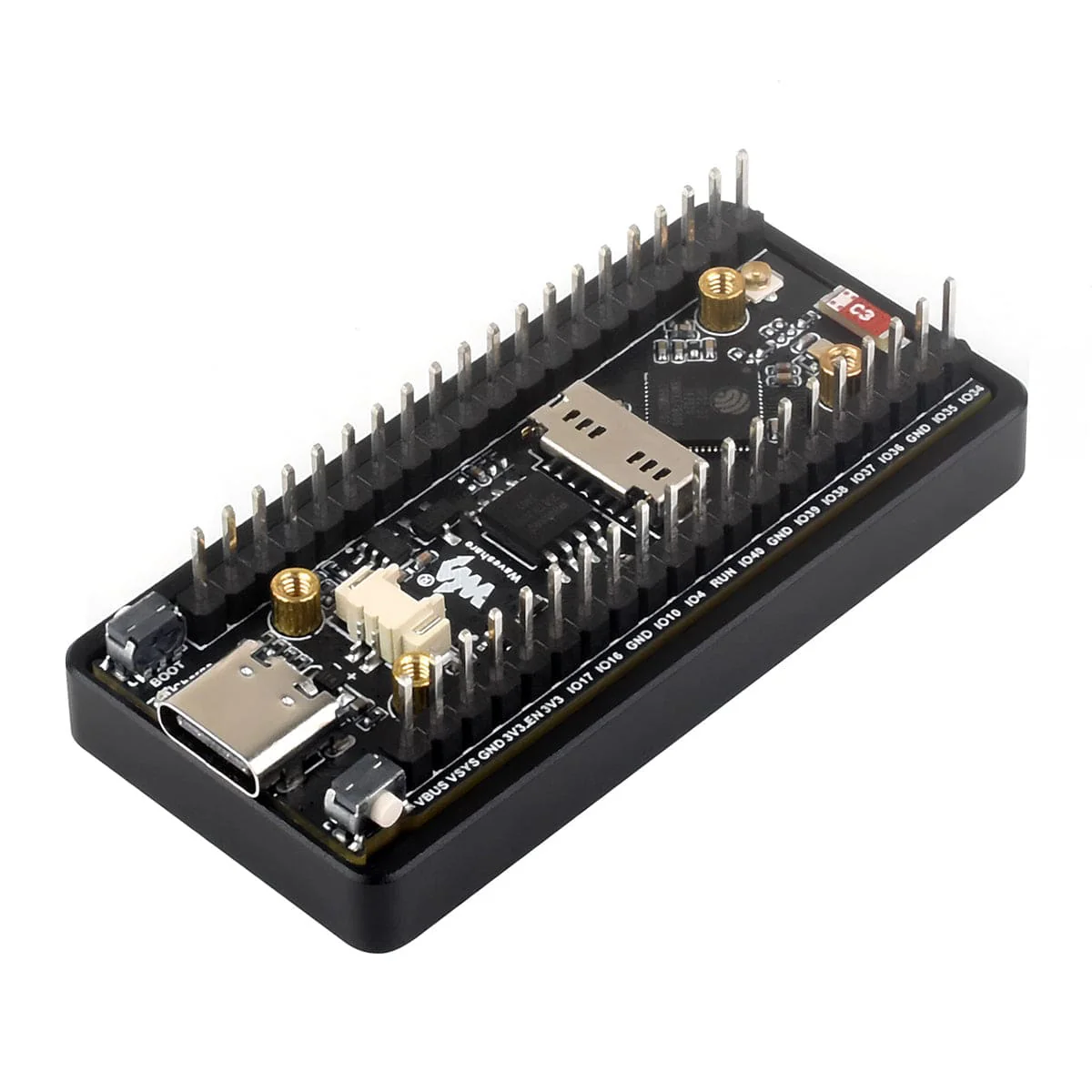 ESP32-S3 Development Board with 1.91" AMOLED Display (240 x 536) - Image 8
