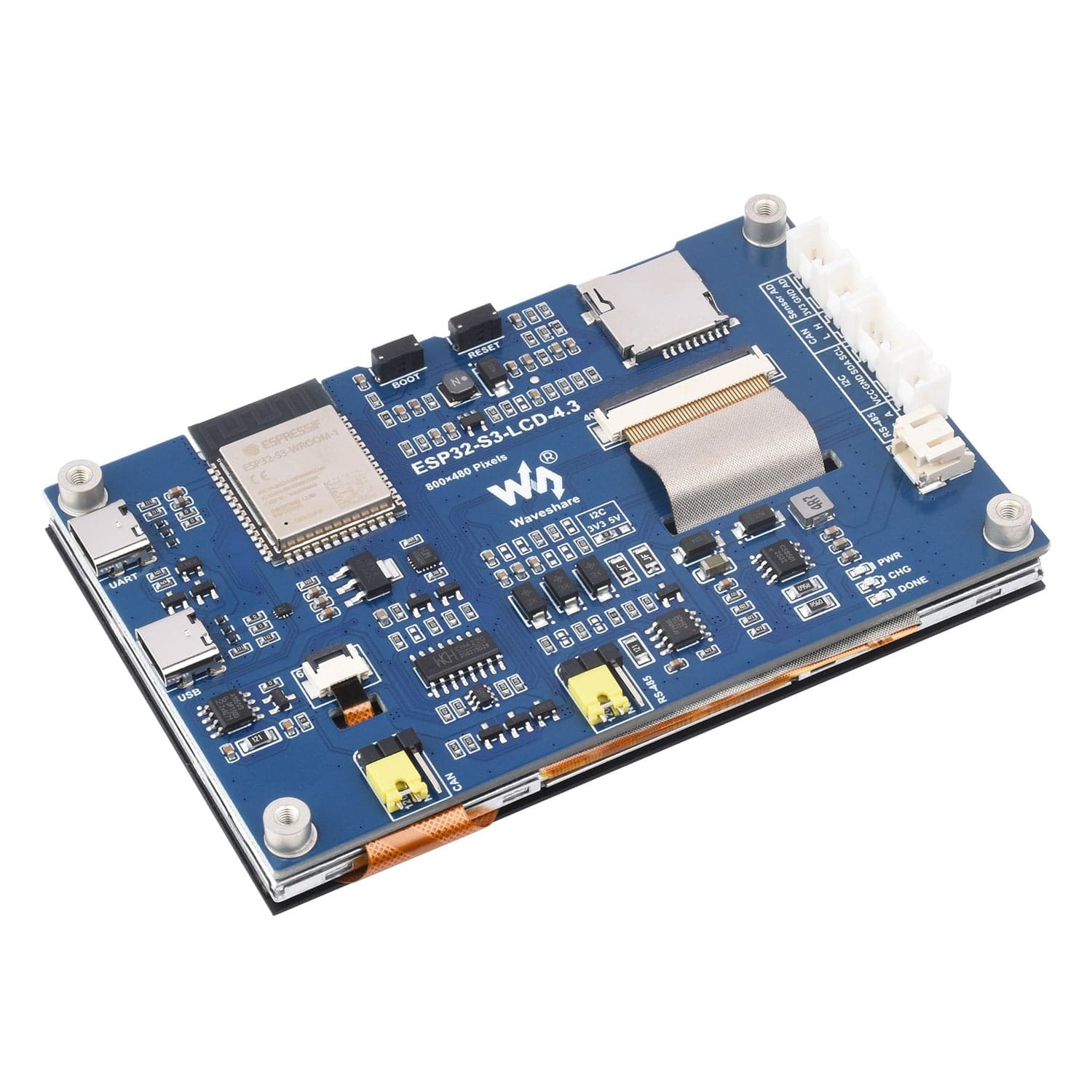 ESP32-S3 4.3" Touch Display Dev Board (800x480) - Image 2