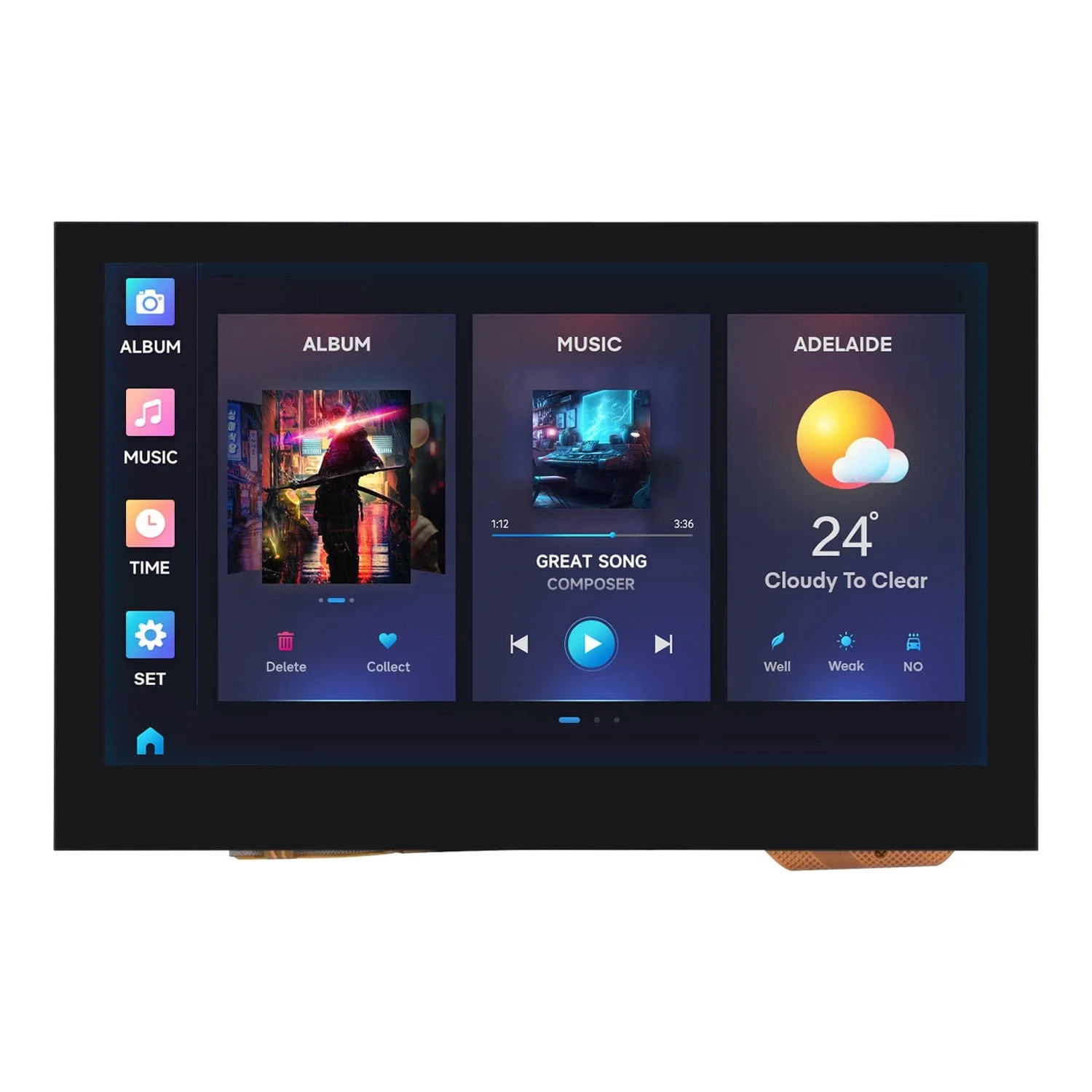 ESP32-S3 4.3" Touch Display Dev Board (800x480) - Image 7