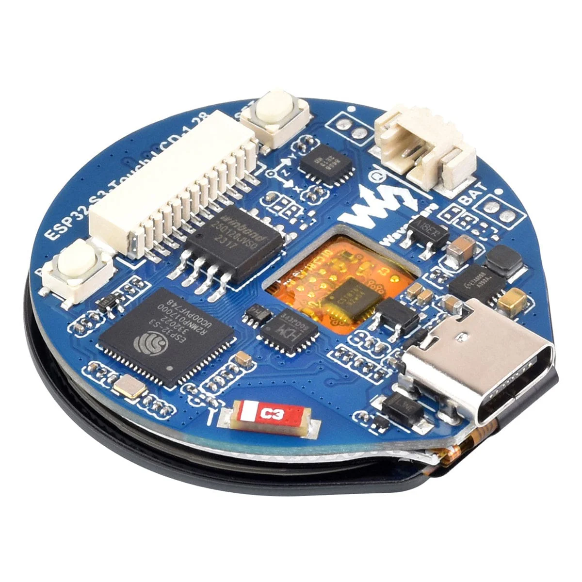 ESP32-S3 Development Board with 1.28" Round Touch LCD - Image 5