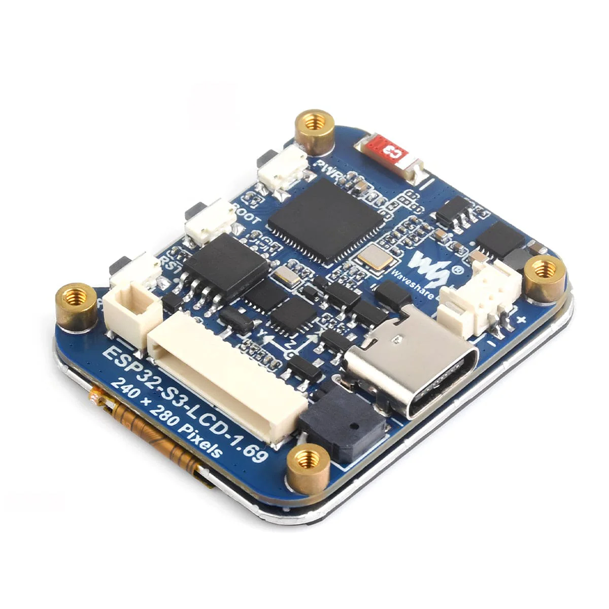 ESP32-S3 Development Board with 1.69" IPS LCD Display (240 x 280) - Image 5