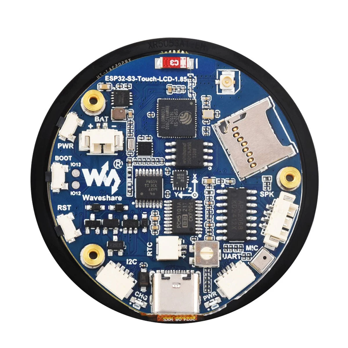 ESP32-S3 Development Board with 1.85" Round Display (360 x 360) - Image 4