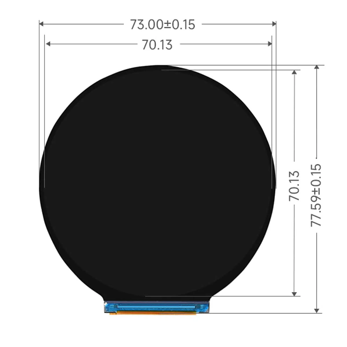 ESP32-S3 Development Board with 2.8" IPS LCD Round Display (480 x 480) - Image 8