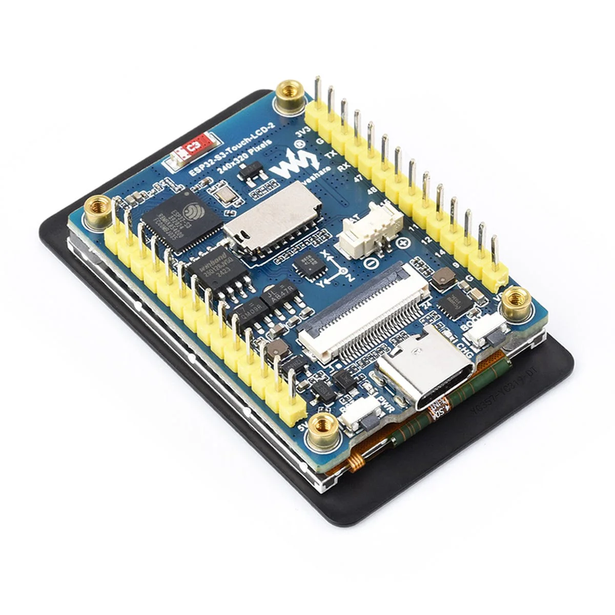 ESP32-S3 Development Board with 2" IPS Capacitive Touch Display (240 x 320) - Image 4