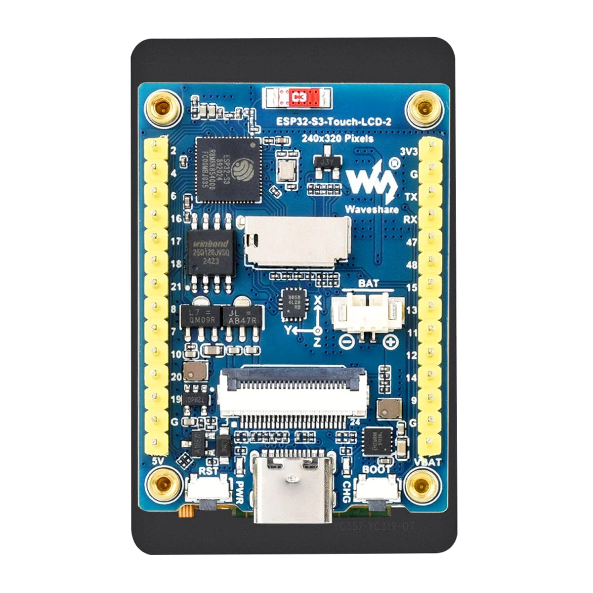 ESP32-S3 Development Board with 2" IPS Capacitive Touch Display (240 x 320) - Image 5