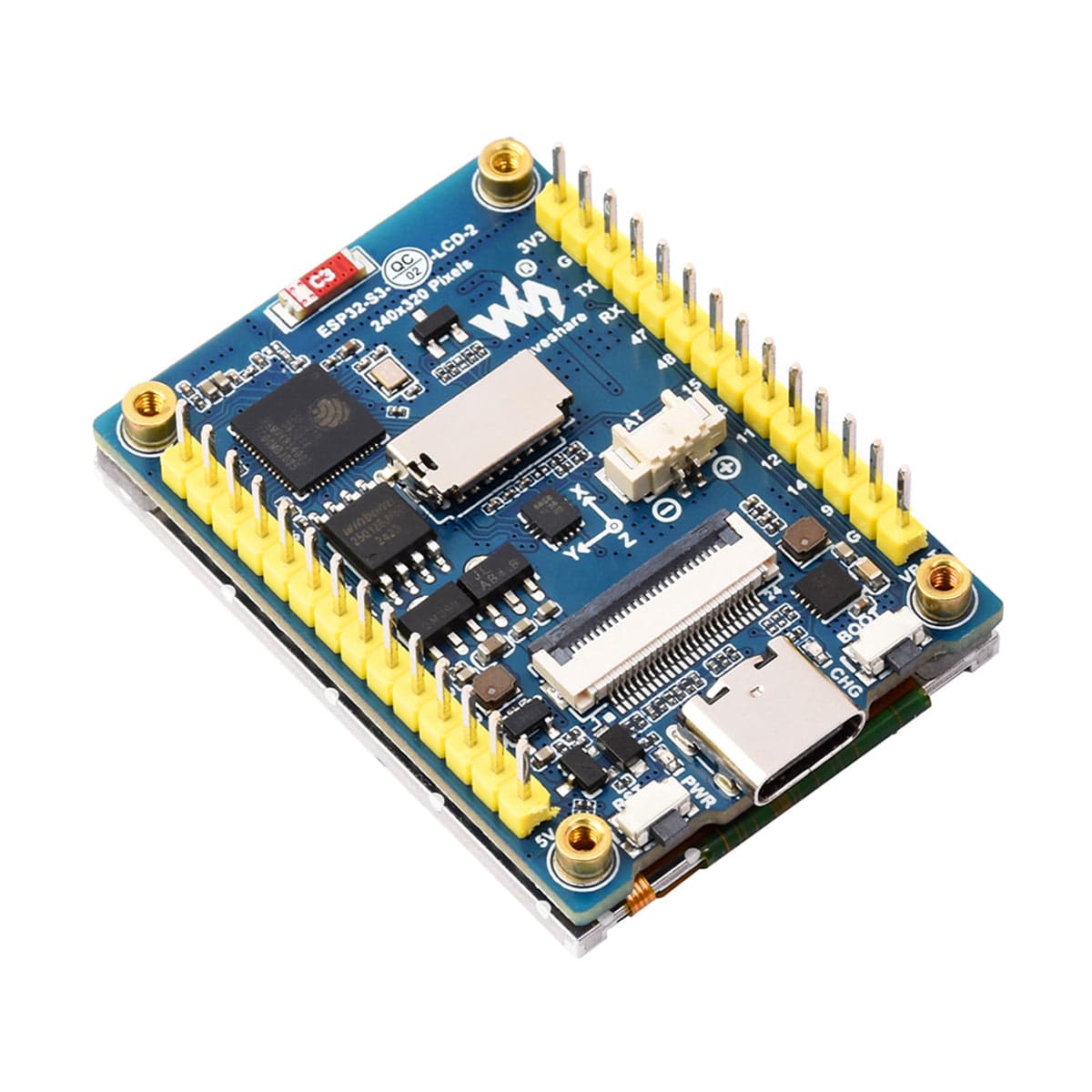 ESP32-S3 Development Board with 2" IPS Display (240 x 320) - Image 3
