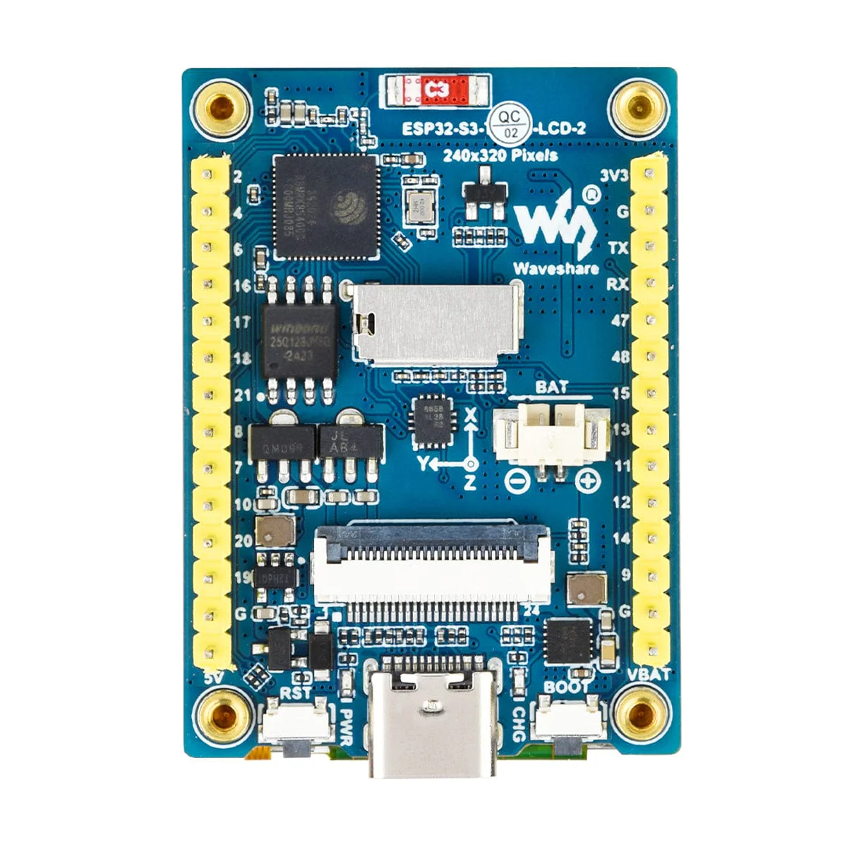 ESP32-S3 Development Board with 2" IPS Display (240 x 320) - Image 5