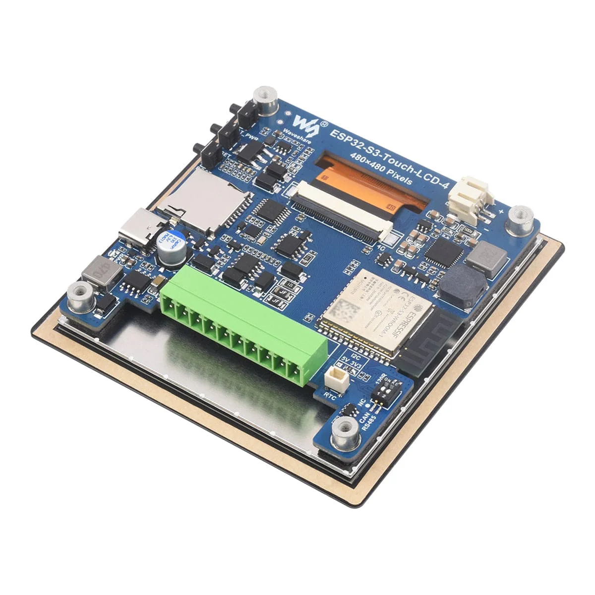 ESP32-S3 Dev Board with 4" Capacitive Touch LCD Display (480x480) - Image 3