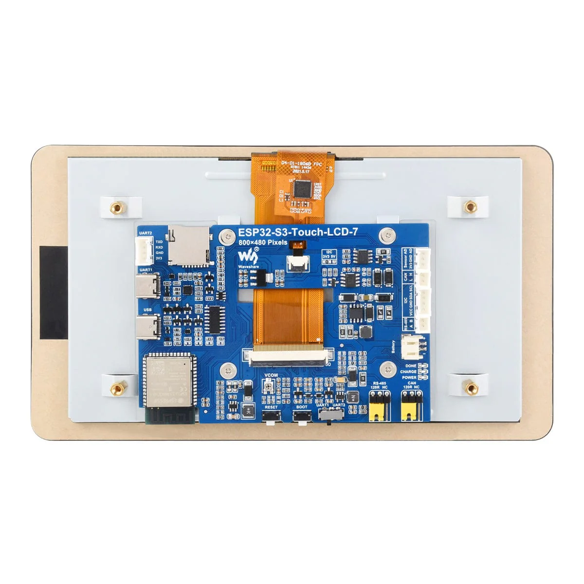 ESP32-S3 Development Board with 7" Capacitive Touch LCD Display (800 x 480) - Image 4