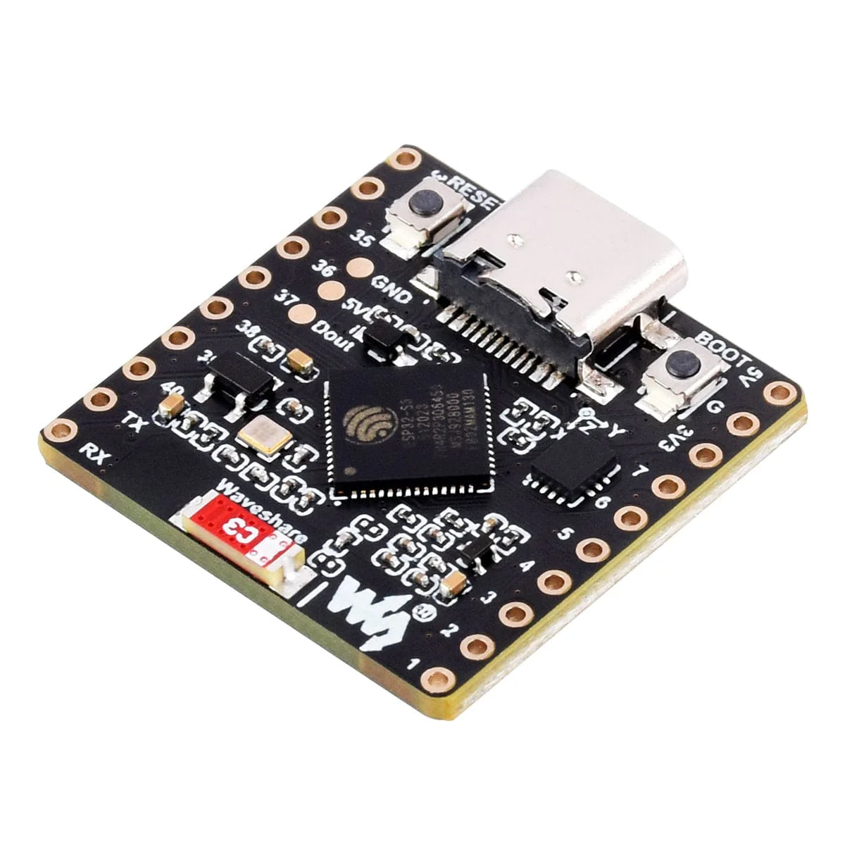ESP32-S3 Development Board with 8 x 8 RGB LED Matrix - Image 2