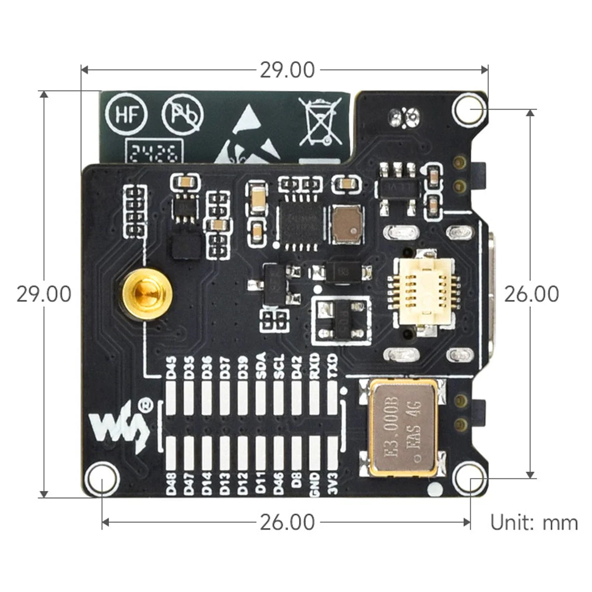 ESP32-S3 IR Thermal Imaging Camera Module - Image 7