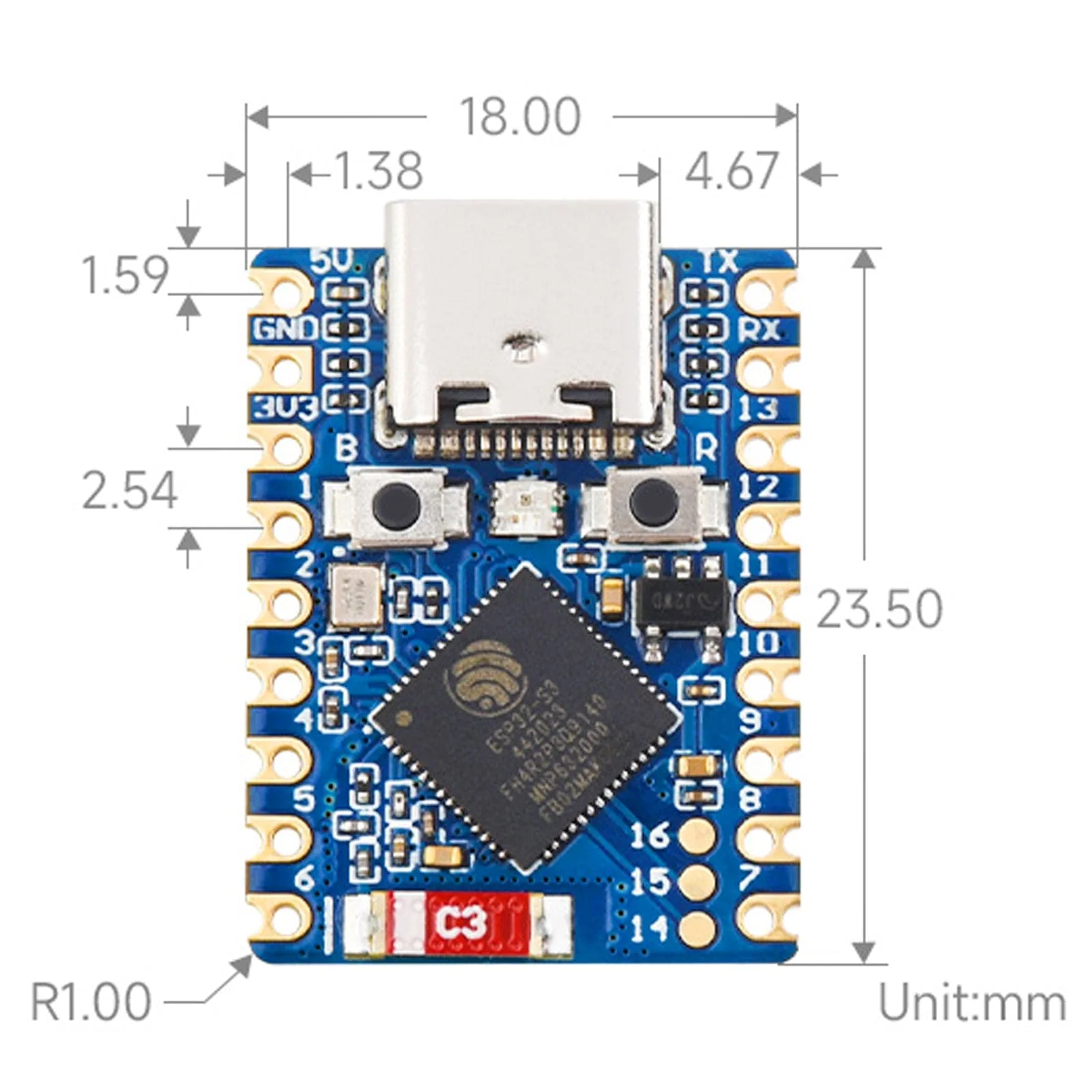 ESP32-S3 Zero Mini Development Board - Image 6