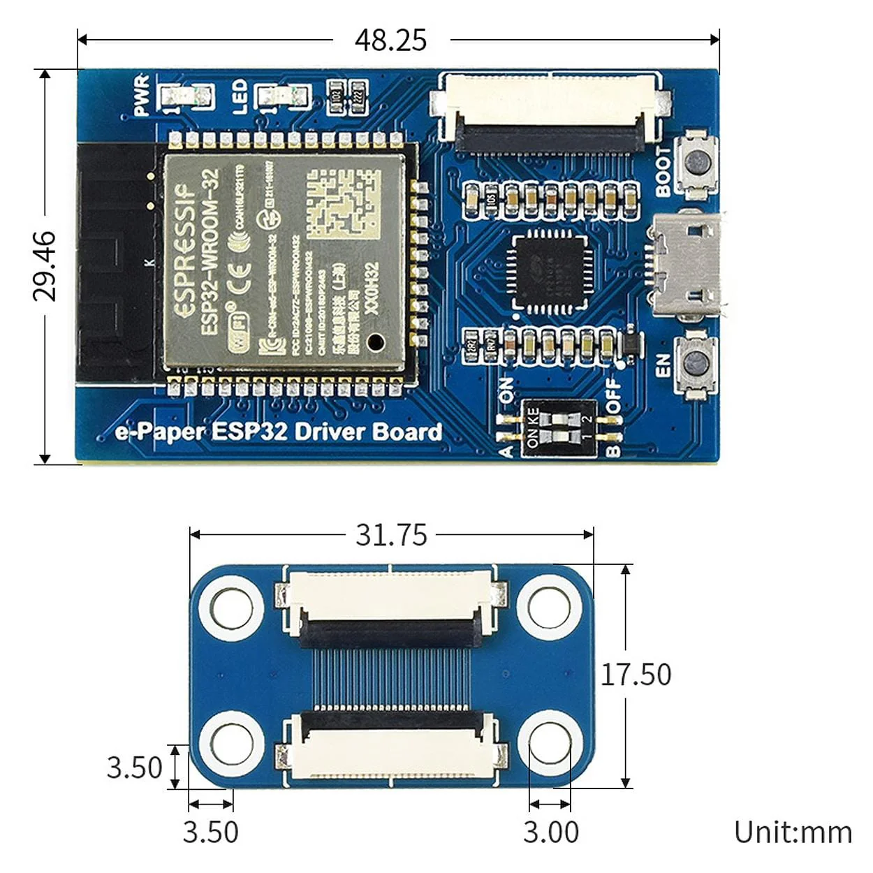 ESP32 Universal ePaper Driver Board - Image 8