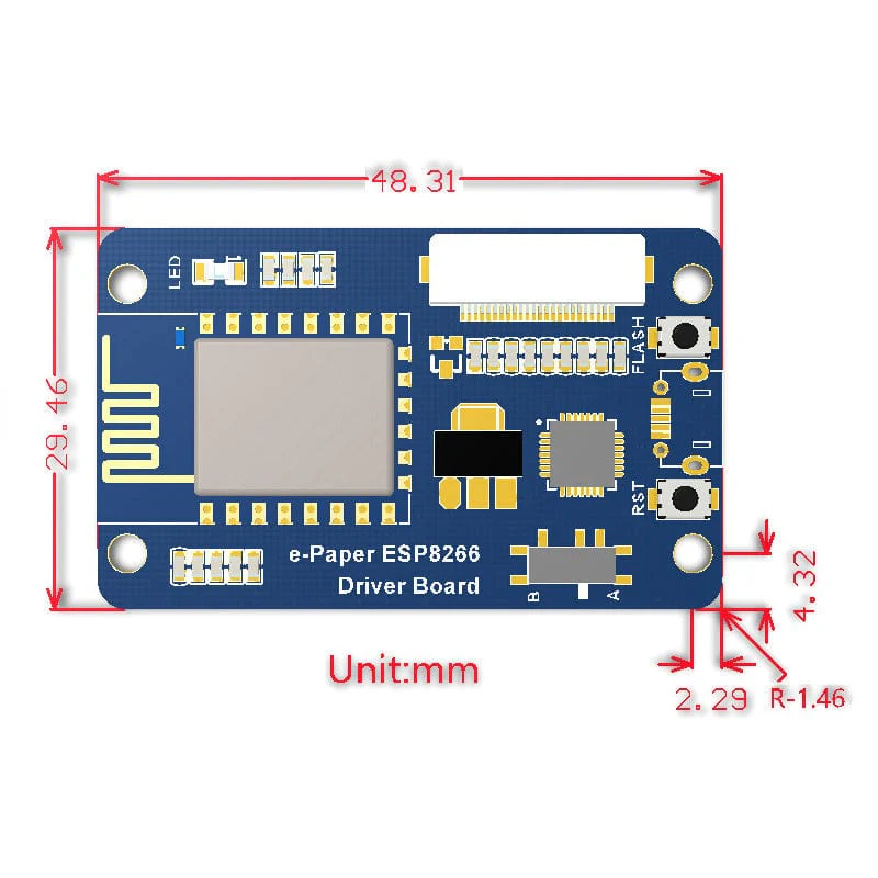 ESP8266 Universal ePaper Driver Board - Image 9