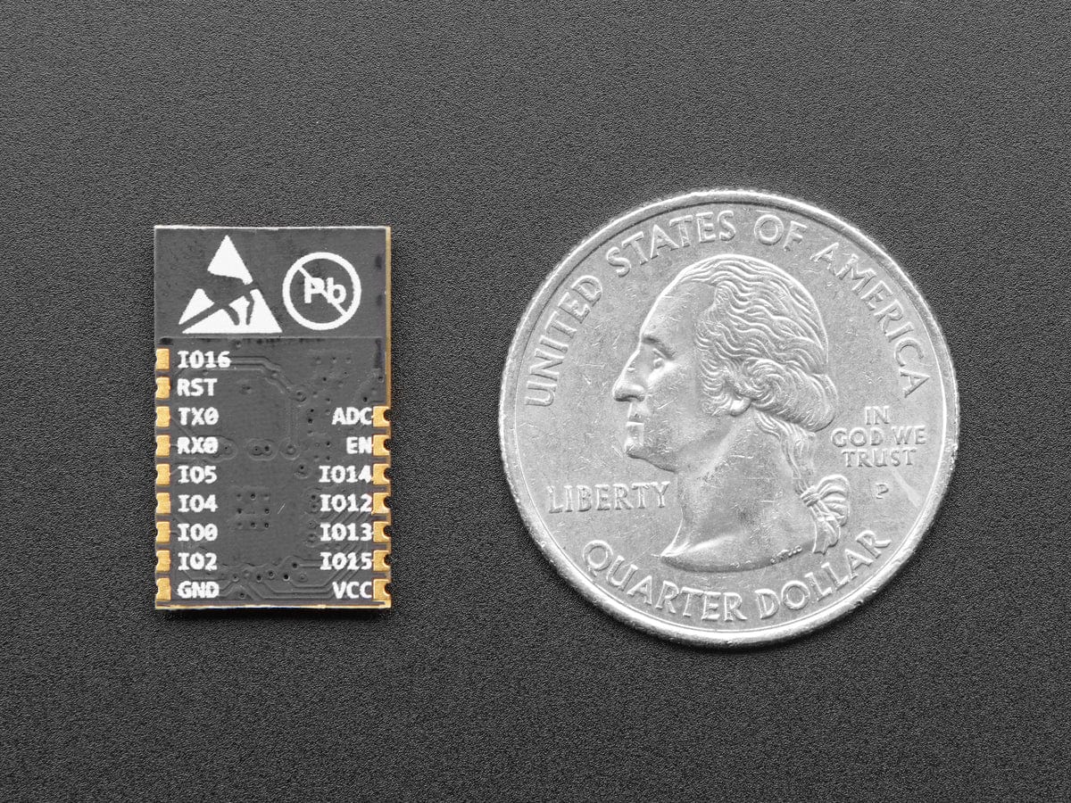 ESP8285 SMT Module - ESP8266 with 1MB FLASH (ESP-M2) - Image 3