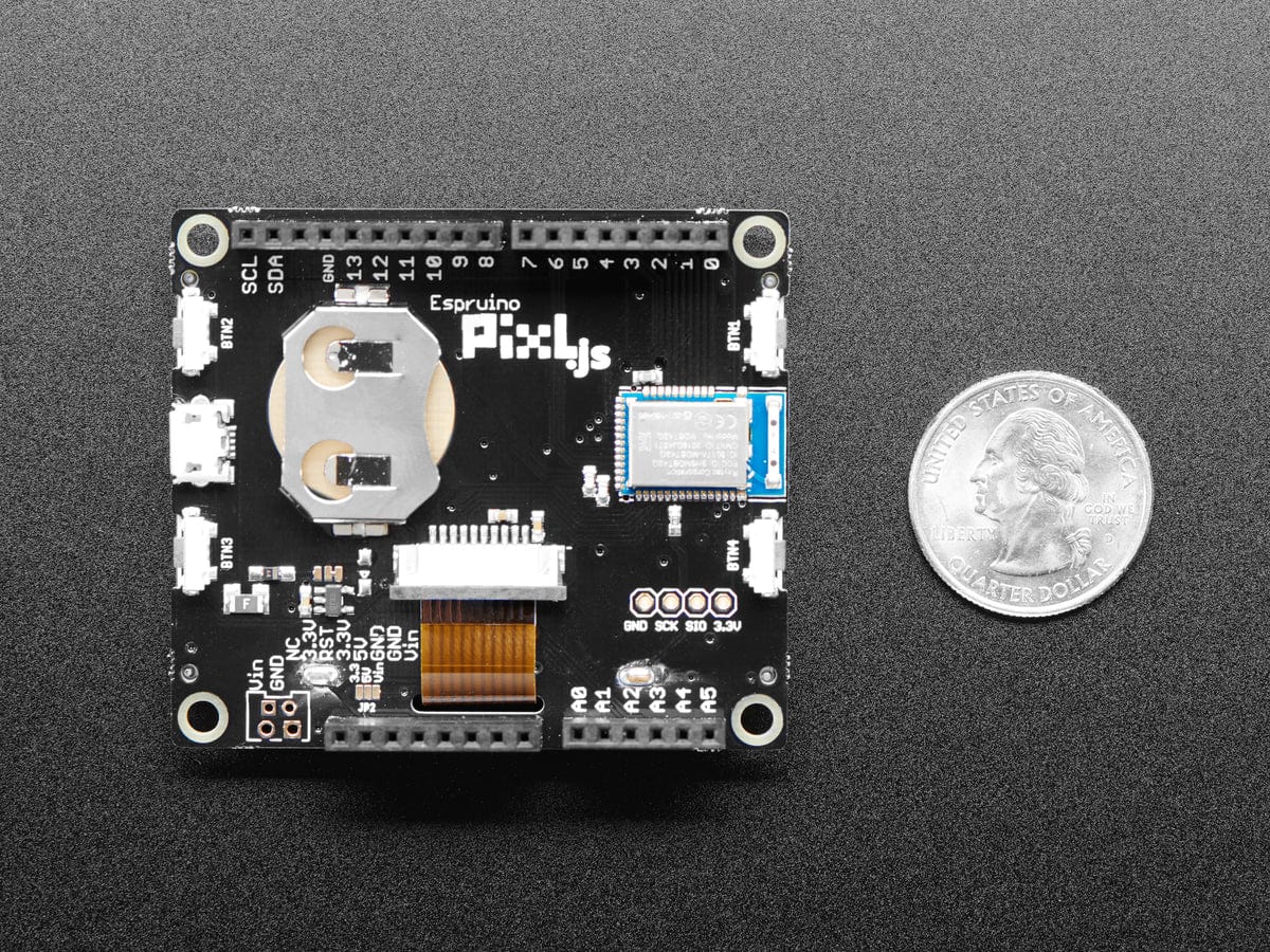 Espruino Pixl.js - Javascript Microcontroller with LCD [Discontinued] - Image 4