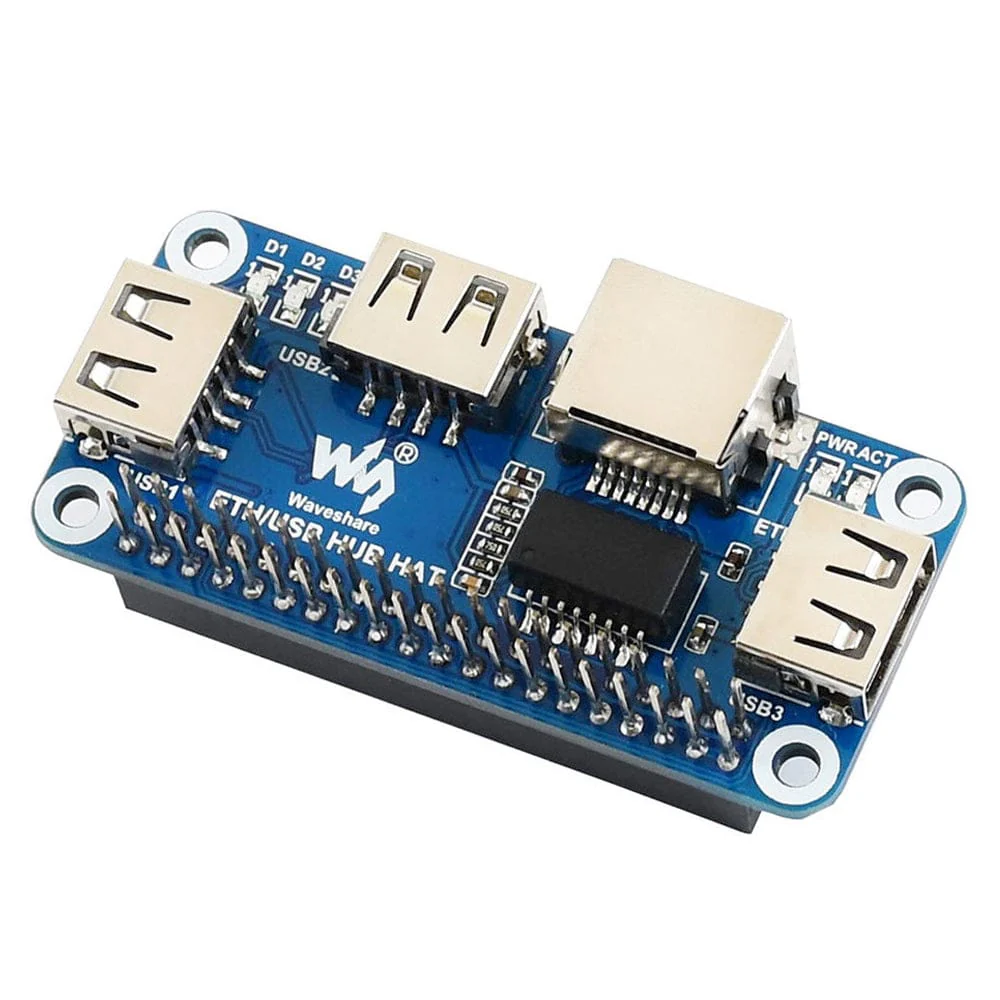 Ethernet and USB HUB HAT for Raspberry Pi - Image 3