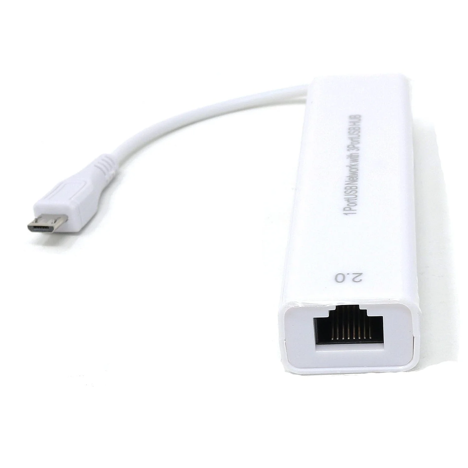 Ethernet and USB Hub with Micro-USB OTG Connector - Image 3