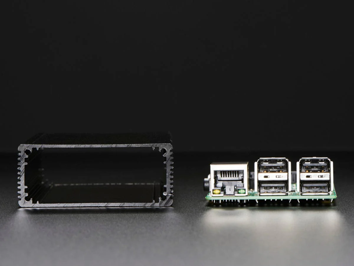 Extruded Aluminum Enclosure Box - 100mm x 67mm x 26mm - Image 5