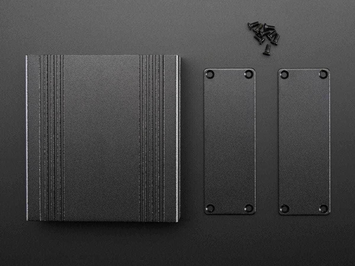 Extruded Aluminum Enclosure Box - 94mm x 83mm x 30mm - Image 2