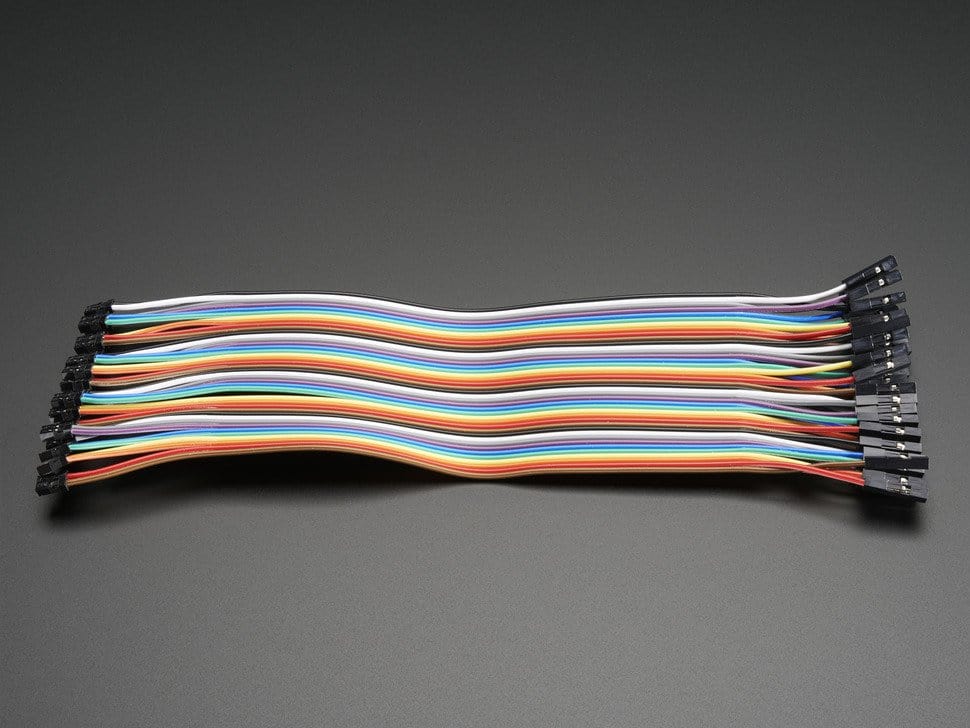 Female-Female 2.54mm to 2.0mm Jumper Wires x 40 - Image 2