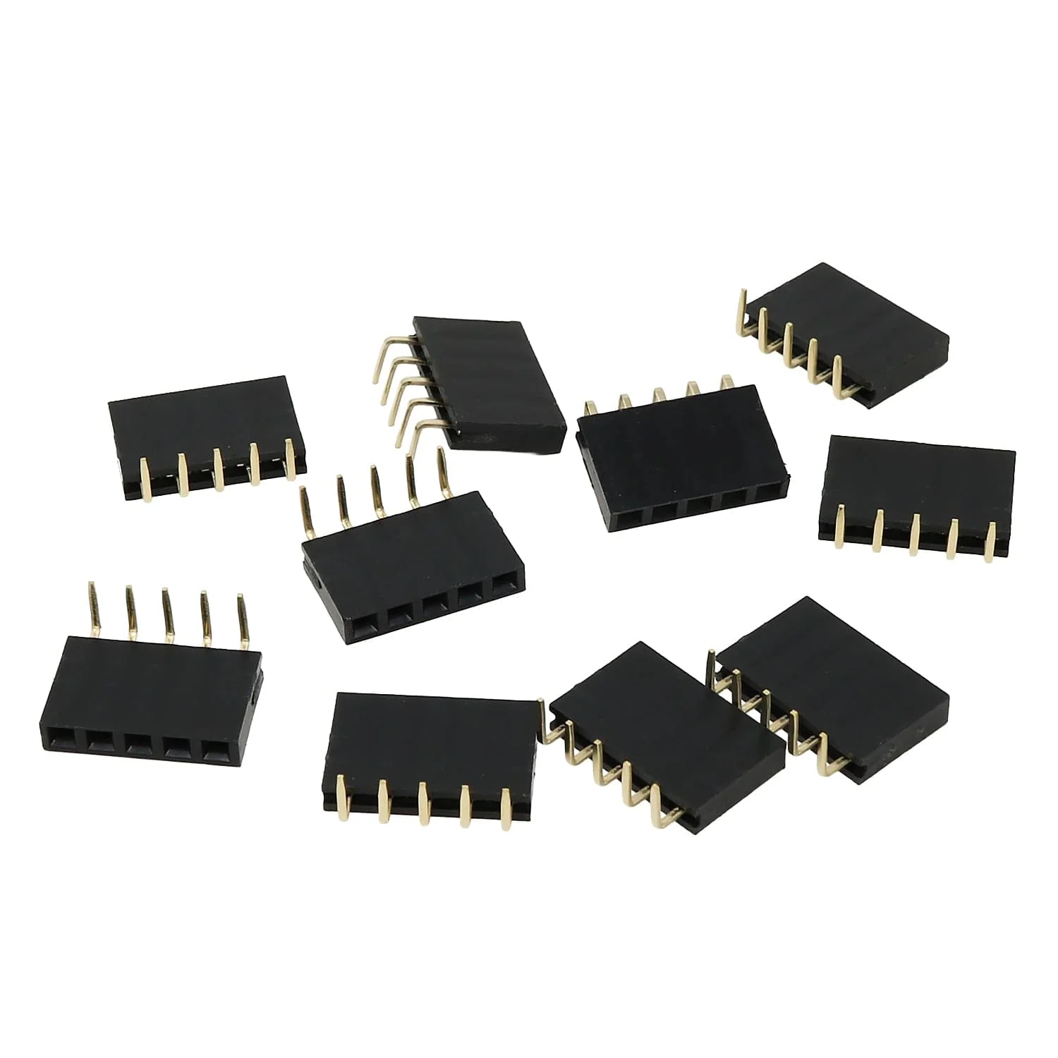 Female Right-Angle 2.54mm Header Packs - Image 2