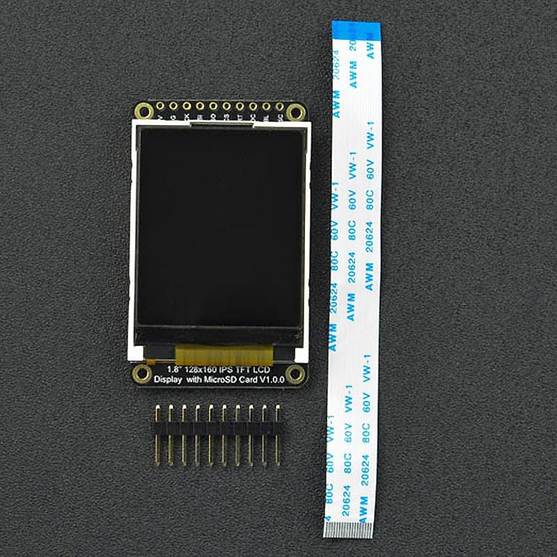 Fermion: 1.8" 128x160 IPS TFT LCD Display with MicroSD Slot - Image 4