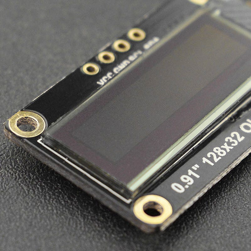 Fermion: Monochrome 0.91” 128x32 I2C OLED Display - Image 3
