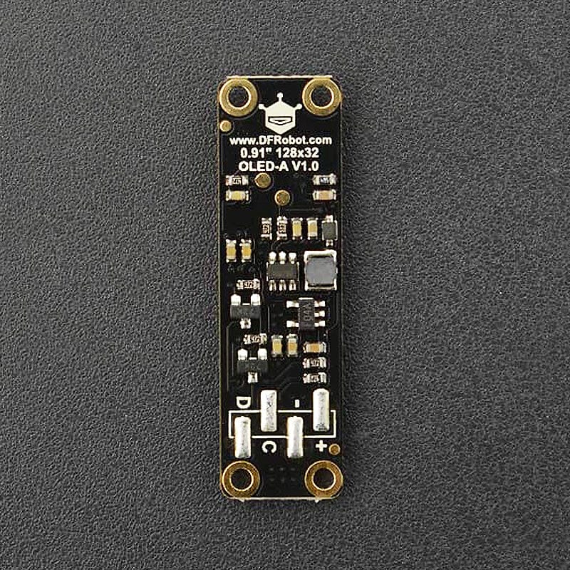 Fermion: Monochrome 0.91” 128x32 I2C OLED Display with Chip Pad - Image 3