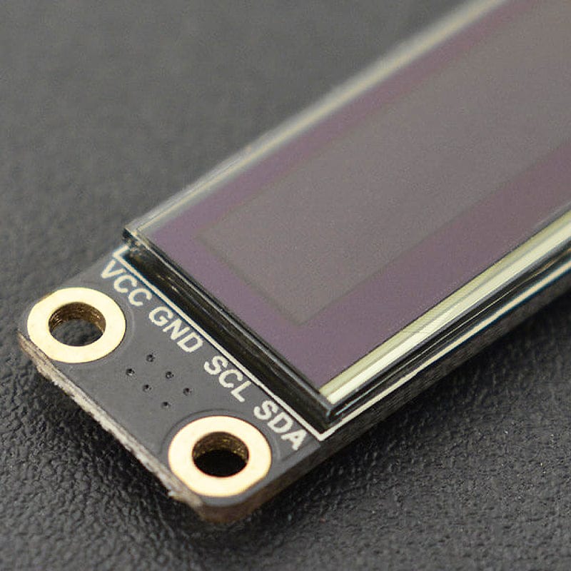 Fermion: Monochrome 0.91” 128x32 I2C OLED Display with Chip Pad - Image 4