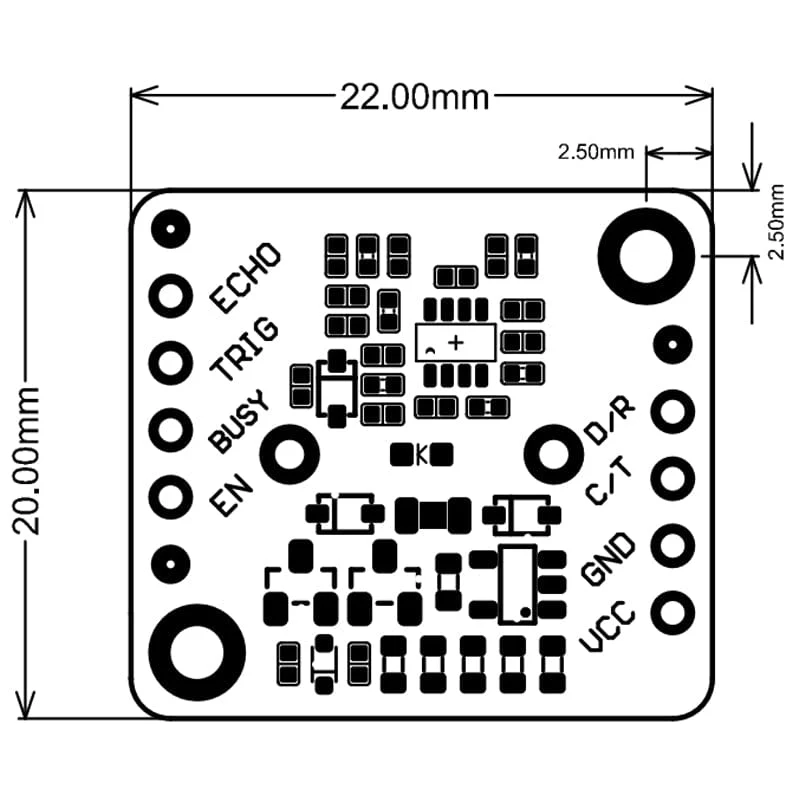 Fermion: URM13 Ultrasonic Sensor (15-900cm) - Image 6