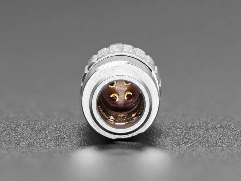 FGG.0B Quick Connect 4 Pin Plug - 9mm Outer Diameter - Image 3
