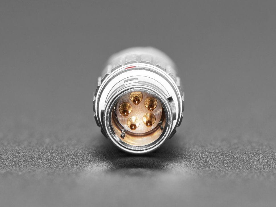FGG.0B Quick Connect 5 Pin Plug - 9mm Outer Diameter - Image 2