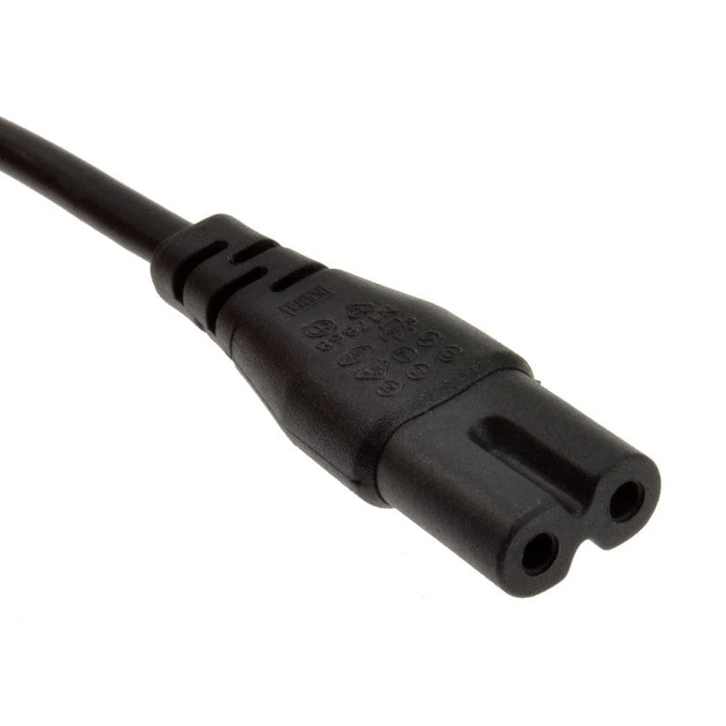 "Figure 8" Type Power Cable 2m - C7 (EU) - Image 3