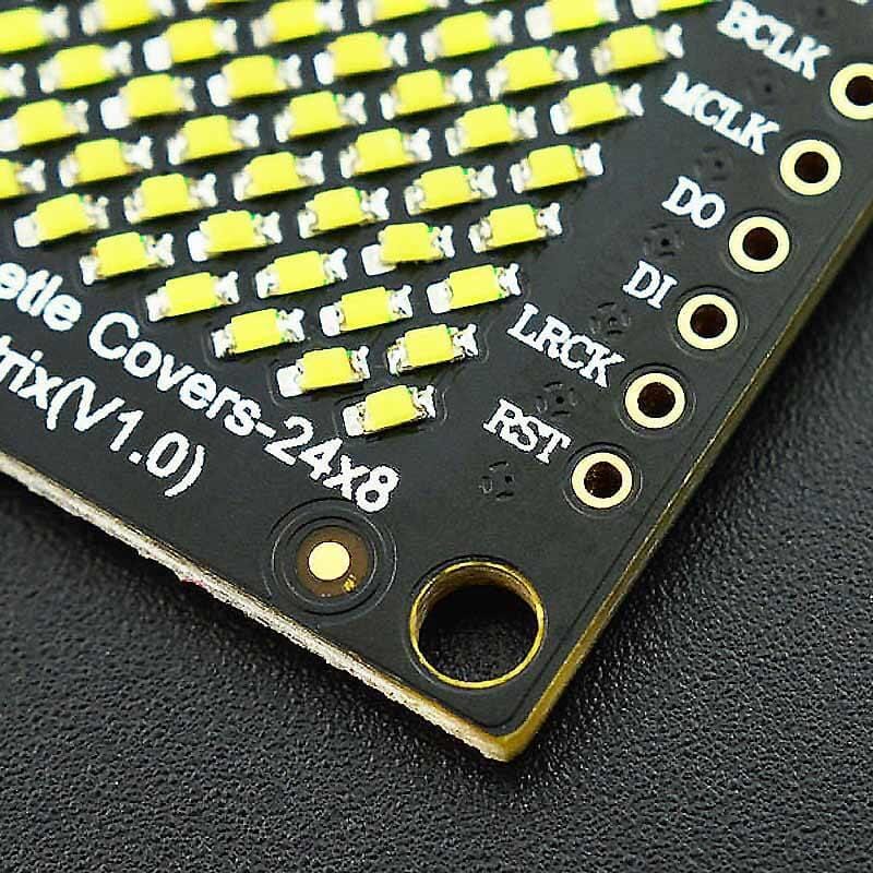 FireBeetle Covers - 24×8 LED Matrix (Yellow) - Image 4