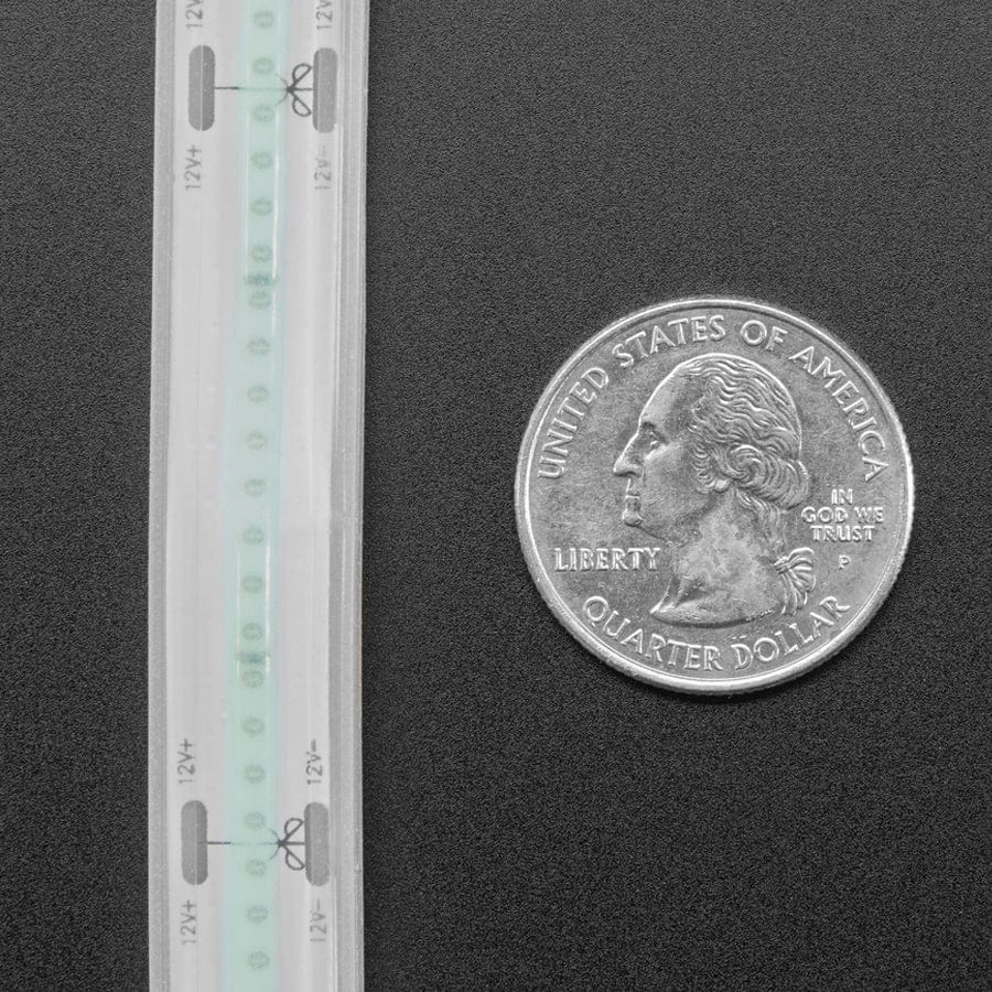 Flexible 12V LED Strip - 480 LEDs per meter - 1m long - Blue - Image 4
