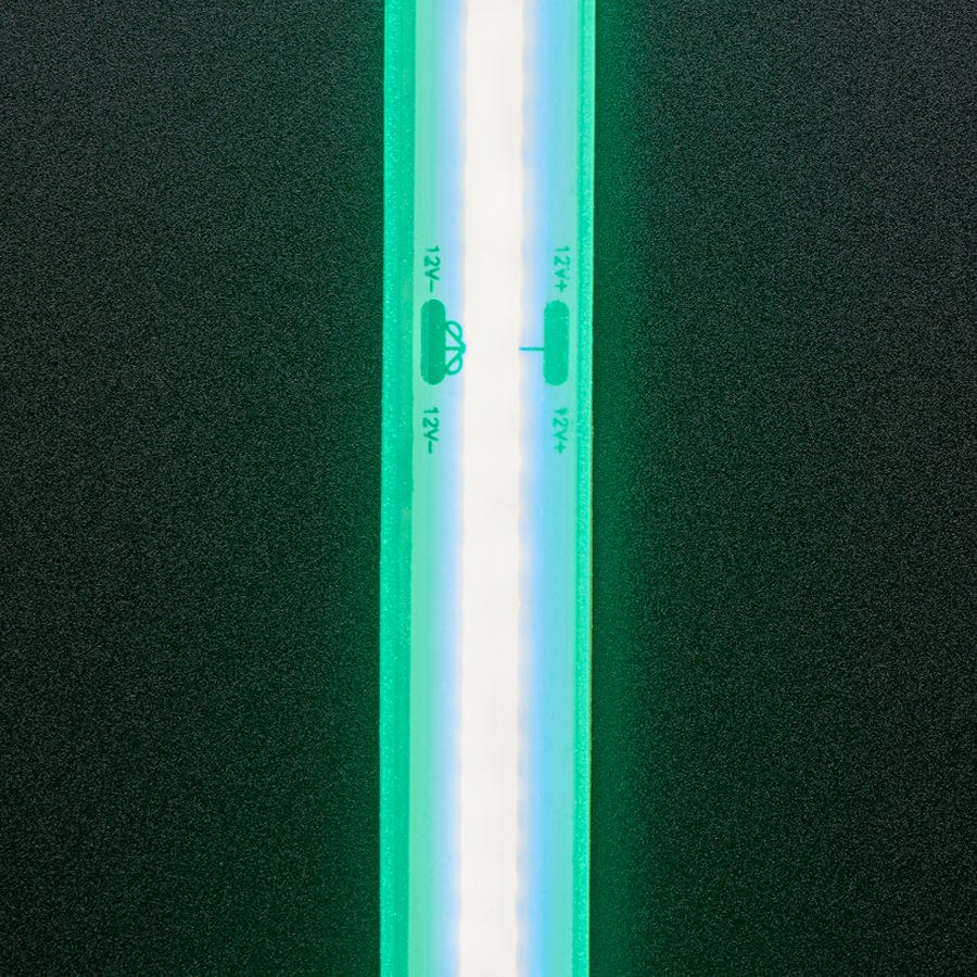 Flexible 12V LED Strip - 480 LEDs per meter - 1m long - Green - Image 3