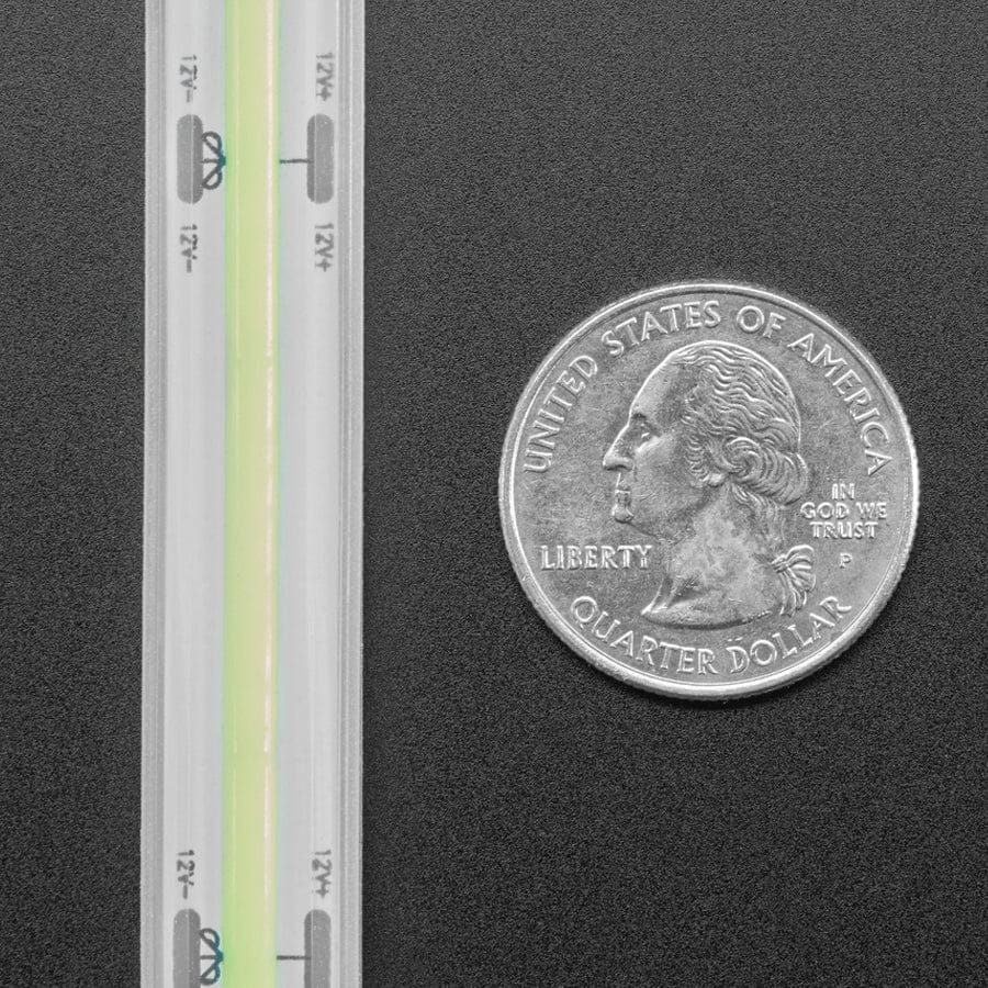 Flexible 12V LED Strip - 480 LEDs per meter - 1m long - Green - Image 4
